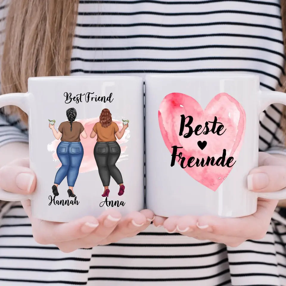 Beste Freunde - Freunde - Tasse