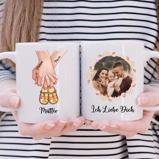 Kleine Familie - Eltern -Tasse