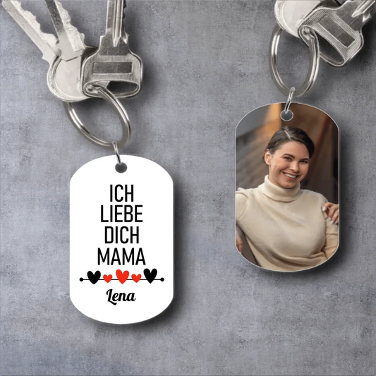 Ich Liebe Dich Mama-Schlüsselanhänger