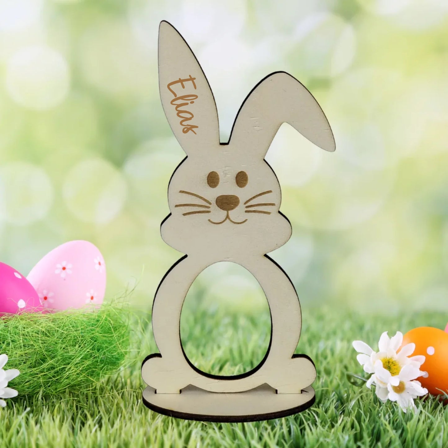 Mockup Osterhase ohne ei